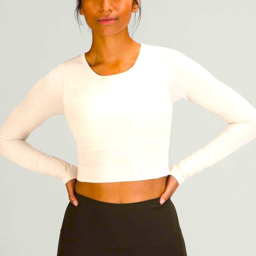 lululemon like new Ebb to Street long sleeve 6